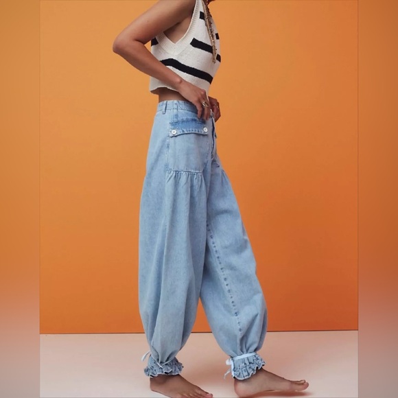 Free people We The Free Lotus Balloon Jeans